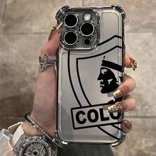 Funda de teléfono con revestimiento Social-Y-Deportivo-Colo para 17 16 15 14 13 12 11 Pro Max  Plus Airbag anticaída - DDB-309DDG0726A6 - Ver 9