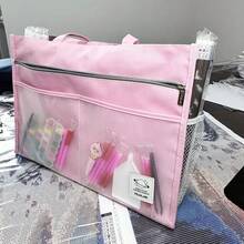 1pc Diamond Painting Tool Kit, Suitable For Diamond Painting Tools And Accessories, Multi-Pocket Design Can Accommodate A3, A4 LED Light Pad, Diamond Painting Set, Also Suitable As Handicraft Bag, Art Bag And Drawing Bag, For A3 Art Sketching And 8K Files - Suitable For Artists, Teachers, Office Supplies And Travel - Multicolor - View 2