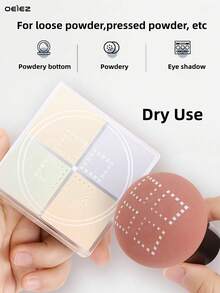 OEIEZ 2 Bông mút tán kem nền và phấn phủ, Bông mút trang điểm hình nấm có tay cầm, dùng được cả khi khô và ướt, Dụng cụ trang điểm mặt, Kem nền, Kem che khuyết điểm, Phấn phủ, Cọ nền, Cọ che khuyết điểm, Cọ má hồng, Cọ tạo khối, Cọ má hồng, Cọ bronzer, Cọ phấn phủ, Cọ nền, Cọ má hồng, Quà tặng - Nhiều màu - Xem 4