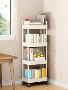 3/4/5-Tier Multifunctional Storage Rack - Sturdy, Adjustable Shelves Suitable For Home And Outdoor Use - Easy Assembly, Space-Saving Design