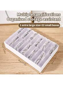 1 Set Cable Management Box, Power Cord And Charging Cable Organizer, Phone Charger Holder, Cord Winder, Desktop Cable Tidy Box, Cable Management Box, Cable Organizer, Cable Storage, Cable Organizer, Cable Organizer, Cable Storage Box, Charger Cable Organizer, Charging Cable Organizer, Cable Management Box, Zhsmyup Cable Organizer, Charger Organizer, Drawer-Style Cable Organizer, Charging Cable Storage Box - Multicolor - View 15