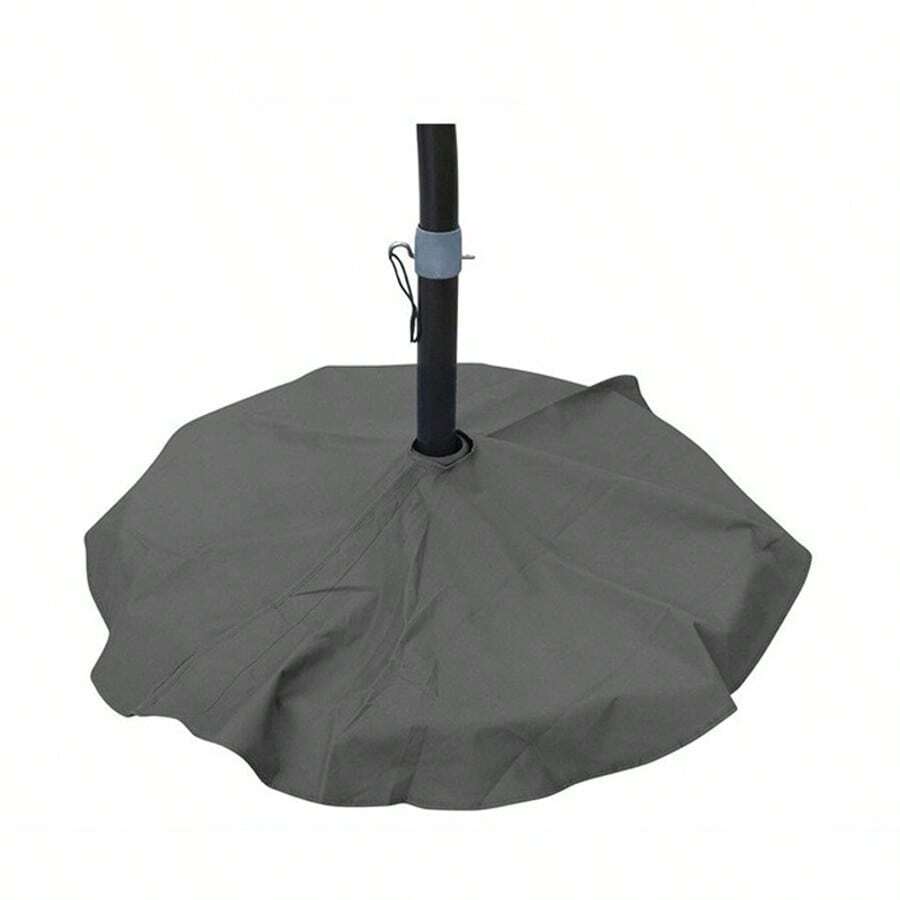 户外伞座专用防水加厚罩，完美防尘防污，圆形伞座罩，庭院伞座保护套，妇女节礼物，旅行必备，婚礼回礼，Y2K风格，卧室用品，女性汽车配件，厨房装饰，家居用品 - 灰色 - 查看 1