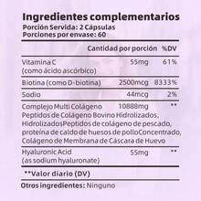 VIVONU Píldoras de colágeno compuestas para hombres y mujeres, 60 cápsulas tipo i, ii, iii, v, X | péptidos hidrolizados que contienen biotina, ácido hialurónico y complejos de vitamina C liposolubles | no modificados genéticamente, sin rellenos - 2 botellas - Ver 6