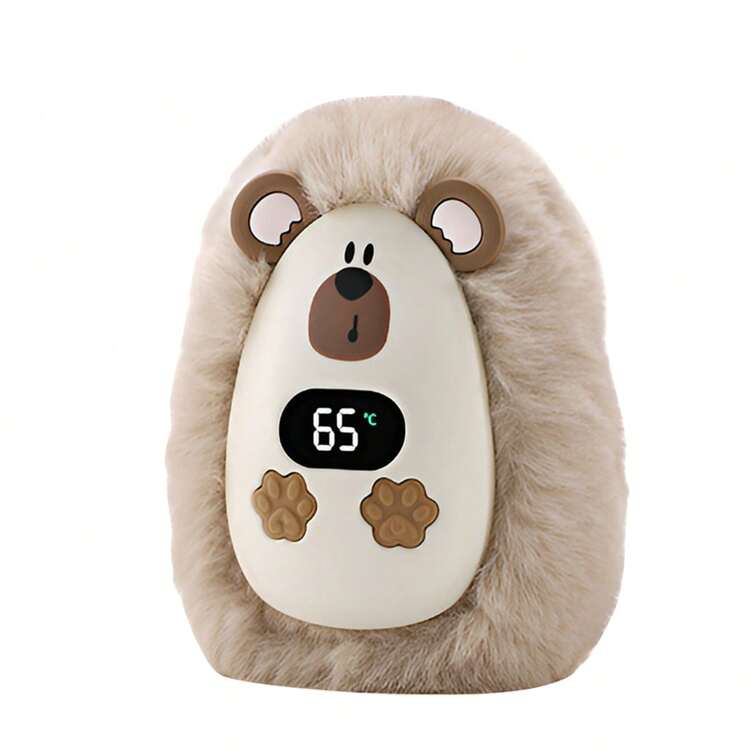 Cute Plush Reusable Hand Warmers Rechargeable 1200mAh Portable Pocket Warmer Fast Heating 3 Temperatures Adjustment Outdoor Hand Heater For Winter Essentials Halloween Christmas Gifts - Multicolor - View 12