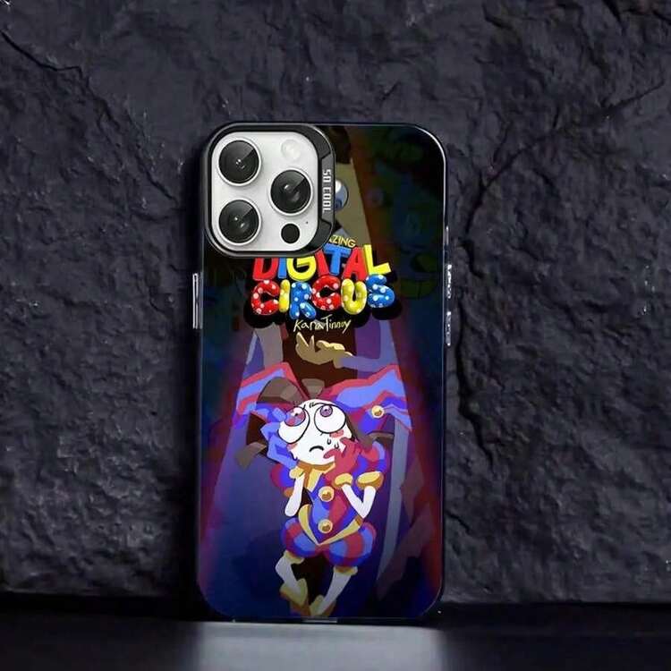 Funda de teléfono Anime "The A-Amazing D-Digital C-Circus" para 17 16 15 14 13 12 11 Pro Max Air Plus, cubierta trasera mate a prueba de golpes - Z8 - Añade 2