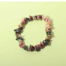 1pc 5-8mm Teens' Spiritual Natural Stone Bead Bracelet, Agate/Obsidian/Lapis Lazuli & Other Chakra Balancing & Energy Boosting Healing Stones, Suitable For Teens, Daily Wear, Holiday Gifts, Boho Fashion Jewelry - Multicolor - View 6