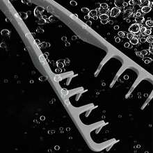 纹理梳，蓬松宽齿造型梳，蓬松发根蓬松造型工具，刘海缝隙修剪配件，男女通用，美发工具，美发用品，旅行必备，旅行，理发师，发型师，理发师配件，情人节，美发用品，发型师，理发店，沙龙，度假必备，美发产品，理发店，情人节礼物，女士旅行必备，发型师工具 - 灰色 - 查看 6