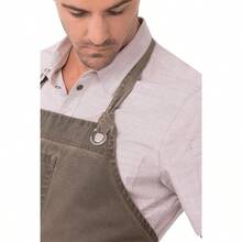 Aprons - Earth Brown + Dorset - Apron With Bib - View 6