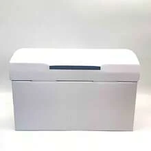 1 PC White Cardboard Money Box |Jewelry Boxes |Halloween Large Foldable Gift Card Holder For Wedding, Birthday & Party Decorations (15"X9"X10") - trắng - Xem 4