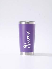 Customized Straight Tumbler Cup With Straw, Personalized Tumbler, Custom Name Travel Mug, Laser Engraved Tumbler, Stainless Steel Cup, Bridesmaid Tumbler, Insulated Tumbler, Double Straw Cup, Outdoor Cup, Car Cup, Birthday Gift, Girls Trip, Summer Cup