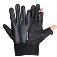 Mănuși de ciclism calde, mănuși de pescuit, mănuși de iarnă pentru bărbați și femei, căptușite termic, antiderapante și impermeabile. - Multicolor - Vizualizare 11