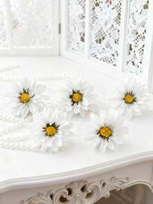10/800 buc flori artificiale mici de crizantemă, potrivite pentru decorul casei, decorul nunții, decorul mesei de nuntă, decorul casei de primăvară, decorul camerei, decorul balconului, decorul bucătăriei, sufrageria, dormitorul, camera de zi, decorul petrecerii, buchet de mireasă, petrecere de ziua de naștere, decorul peretelui, decorul casei, cadou de ziua de naștere, decorul grădinii exterioare, Ziua Îndrăgostiților și alte ocazii. - Alb-81 - Vizualizare 4