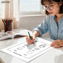 GDTME How To Draw Pictures Of Makeup Items: Step-By-Step Drawing! (A4, Pearl Paper Cover, 120g Thickened Inner Pages) - JZ-0283 How to Learn Makeup - View 7