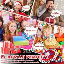 Basta Juego De Mesa, Juego De Palabras De Ritmo Rápido En Español, Tablero De Palabras Divertido,36 Tarjetas Doble Cara, Fiesta De Navidad Y Aprendizaje Para Todas Las Edades, Regalos De Navidad - Rojo - Ver 7