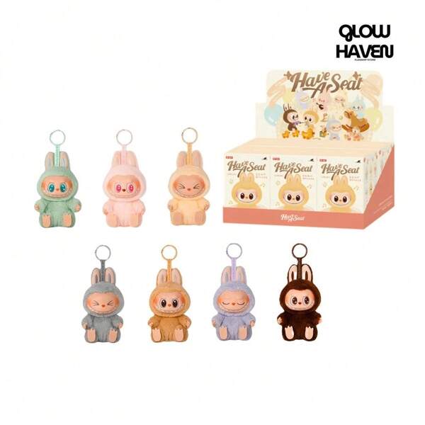 Pop Mart 100% Authentic The Monsters - Have A Seat Series Blind Box, (Whole Box_6ea) The Monsters Blind Box Figures, Random Design Action Figures Collectible Toys Home Decorations, Holiday Birthday Gifts