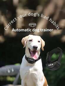 Collare Per Cani USB Rechargeable Automatic Anti Bark Dog Training Collar With 7 Sensitivity Levels Static Shock Beep Modes Nylon Collar Ultrasonic Pet Barking Stopper Trainer Device For Dogs Pet Supplies Holiday Gifts Collare Cane  - Multicolor - View 6
