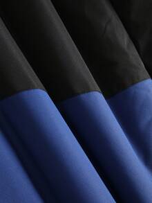 Quần trượt tuyết dày mới thu/đông 2025 dành cho nam, nhiều màu, có quai đeo có thể tháo rời và điều chỉnh, thích hợp cho hoạt động đi bộ đường dài và cắm trại ngoài trời - Màu xanh lam - Xem 5