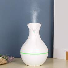 Difusor de aroma portátil vintage, humidificador en forma de jarrón de flores mini, humidificador de aire acondicionado de coche USB creativo, humidificador compacto con aceites esenciales solubles en agua para el hogar, dormitorio, coche, disponible en jazmín, rosa, sándalo, lavanda, limón y talla grande de 10 fragancias - Multicolor - Ver 13