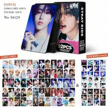 60pcs/Set KPOP STRAYKIDD Solo Photocard + 32pcs Sticker Album Concert Box Set High-Definition Photo Cards, LOMO Cards, Fans Merch Goods, Holiday Gift, Small Gift, Christmas Gift