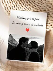 Customized Photo Greeting Card, Personalized Birthday, Anniversary, Couple Love Card, Create Your Exclusive Birthday Photo Card - Multicolor - View 5