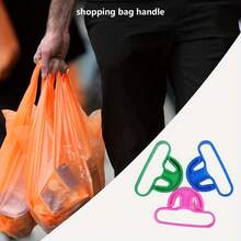 5pcs Grocery Bag Holder For Carrying Shopping Bags Handle Holder Supermarket Shopping Accessories