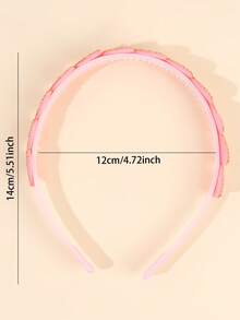 1 chiếc băng đô mặt dây chuyền hình trái tim dễ thương, phù hợp cho bé gái (Hồng/Đỏ/Trắng), băng đô đính đá hình ngôi sao màu vàng/bạc, trang trí đá tinh tế, phụ kiện tóc lấp lánh đáng yêu, phù hợp để đeo hàng ngày, dự tiệc sinh nhật và các bữa tiệc, trang trí tóc thời trang và đa năng. - Nhiều màu - Xem 6