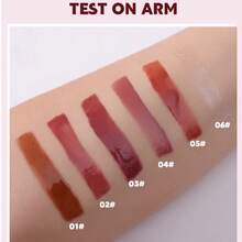 beauty glazed 唇油唇彩套装，有色唇彩油，丰盈保湿滋养双唇，持久清新柔滑唇部护理 - #102 - 查看 7