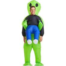 Alien Costume, Inflatable Blow Up Alien Costumes Adult, Halloween Costumes  Costume,Party,Prank Fun Toys, Inflatable Doll Costumes,Costume,Christmas Party Supplies, Essential For Gatherings, Fun Toys