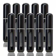 5/10毫升香水喷雾瓶，单瓶包装，亮粉色香水喷雾瓶，带按压泵，适合旅行、客厅、卧室、浴室、家居装饰、旅行配件、婚礼、派对、生日、送给男士、妈妈、爸爸、朋友、新年礼物、配饰、趣味礼物