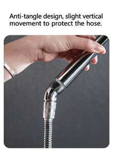 135 Degree Swivel Shower Head With Handheld Shower Head Adjustable Angle Connector, Shower Head, Handheld Shower Head, Overhead Shower, Solves The Problem Of Handheld Shower Head Being Too Straight