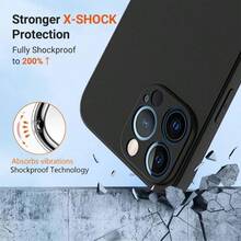 1pc Black Precise Hole Anti-Drop Phone Case, Suitable For MOTO G PLAY 2025/MOTO G 5G 2025/MOTO G PLAY 5G 2026/MOTO G15/MOTO G05/MOTO G35 5G/MOTO G75 5G/MOTO EDGE 50 And Similar Models, Anti-Drop Phone Case, Transparent Phone Case, Minimalist Phone Case, Solid Color Phone Case, TPU Anti-Drop Phone Case - Black - View 4