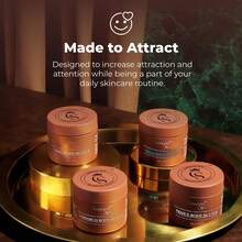 Crowned Skin King Cologned Body Butter Duo Set | Warm And Sensual Scent | Blended With Sandalwood & Leather | Infused With Organic Shea & Mango Butters | Moisturizing Formula With All-Day Fragrance | 5oz,Winter Christmas Gifts - 駝色 - 查看 6