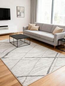 1pc Vintage American Distressed Low Pile Faux Wool Area Rug, Machine Washable Easy Care, Available In Multiple Sizes, Suitable For Living Room, Bedroom, Entryway, All Season Carpet, Living Room Rug, Bedroom Rug, Entryway Rug. (The Pattern Is Evenly Distributed, And The Machine-Cut Elements May Vary Slightly From The Actual Item Depending On The Size You Select) - Multicolor - View 18