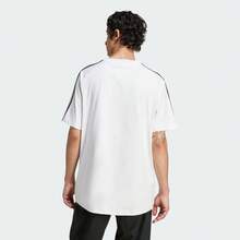 Adidas Originals 男士 TEAMGEIST TEE 短袖T恤，针织无领短袖 TKE0146 - 白色 - 查看 4