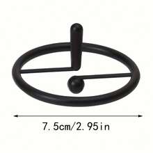 1 Floating Exclamation Mark Visual Illusion Creative Spinning Toy, 4 Fun Desktop Tools Suitable For All Seasons, Suitable For Teenagers To Relieve Stress In The Office, And Unique Ideas Exclusive To Adults - Multicolor - View 6