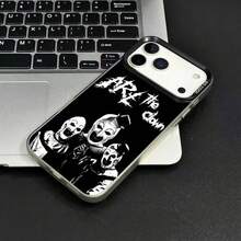 Funda de teléfono de la película T-Terrifier 2 3 H-Horror Clown para 11 12 13 14 15 16 17Pro Max Plus, protector de teléfono con revestimiento - Z7 - Ver 5