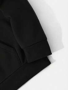 Men Hoodies - 黑色 - 查看 5