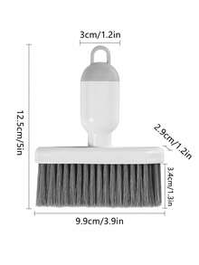3pcs/2pcs/1pc Multifunctional Computer Cleaning Brush Soft Brush Keyboard Cleaning, Corner Gap Dust Collector Gap Cleaning Brush, Suitable For Windows, Small Corners, Beds, Sofas - Multicolor - View 3