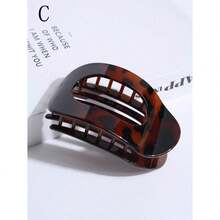 1pc/3pcs Women Leopard Print Flat Clip Hair Accessories, Comfortable Arc Design, Suitable For Medium Thick Hair, Casual For Driving, Yoga, Banana Hair Clip, Hair Accessories Women, Hair Accessories, Hair Tools, Beauty Accessories, Curly Hair Accessories For Women, Fall, Travel, Hair Tools, Accessories Women, Hair Stuff, Fall, For Women, Travel, Hair Accessories Women, Hair Tools, Hair Stuff, Stuff, Beauty Accessories, Gifts, Travel, Gifts For Women, Hair Stuff, Stocking Stuffers - 彩色 - 查看 7