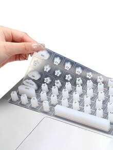 Bao phủ bàn phím chống nước bằng silicon được thiết kế cho móng tay dài, có khe hở để móng nhô ra, 3 màu sắc để lựa chọn, chống nước, chống trầy xước, bền và dễ vệ sinh, phụ kiện bảo vệ laptop thời trang, phụ kiện móng tay sành điệu - Nhiều màu - Xem 13