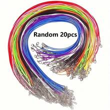 20个随机颜色混搭的月亮、心形、水滴、石头形状吊坠，适合DIY时尚项链饰品制作工艺品，也是一份特别的礼物。 - 彩色 - 查看 22