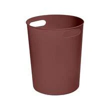 Round Trash Can – Plastic Waste Basket – 1.8 Gallon (Approx. 4.8 Liters) – Suitable For Office, Home, Bathroom, Kitchen – Green - 咖啡色 - 查看 9