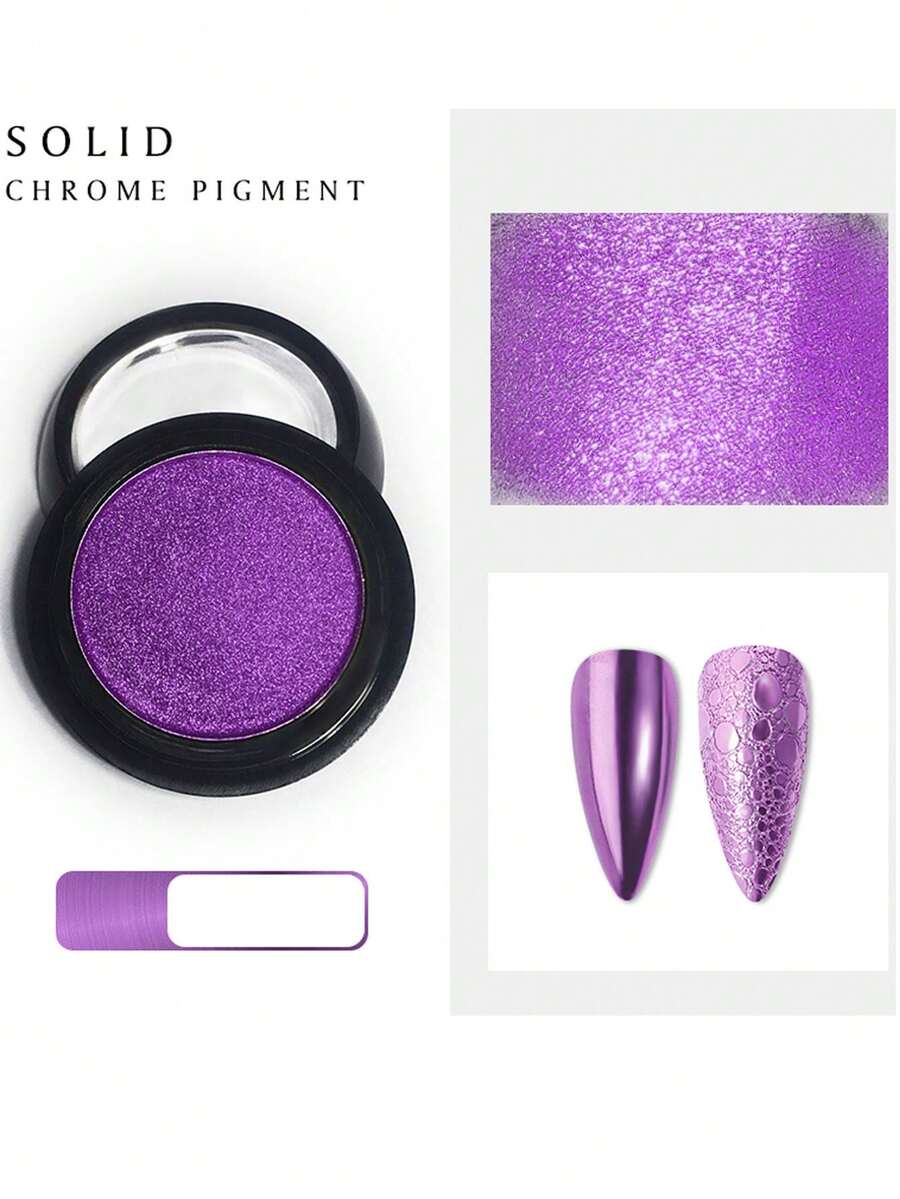 OBP C & G OBP Mirror Effect Nail Powder - 24 Colors To Choose From - Lilac Purple - View 1