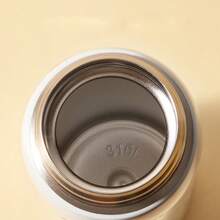 Miniso Hello Kitty Magic Tumbler, 500ml Kawaii Cup With Leak-Proof Push Button Lid - Ideal Gift-Light Grey