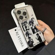 Creative Phone Case Designed With The Theme Of Popular Korean Drama "Weak Hero W", Suitable For Various  Models Including 17, 16E, 16, 15, 14, 13, 12, 11 Mini, Pro, Max, Air, X, XS MAX, 8, And 7 Plus, Featuring Fashionable And  Design  17 Case  17 Pro Max Cover - Mixing Colors - View 5