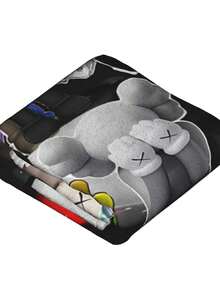 Kawss Merch Kawaii Kaw Blanket For Men Women Warm Cozy Fluffy Throw Blankets For Bed - màu đen - Xem 2