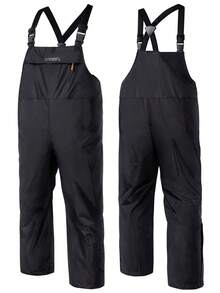 RODEEL Men's Fishing Rain Jacket, Windproof Breathable Quick-Dry, Multi-Pocket Design, Hook And Loop Cuffs, Adjustable Bib Pants, Ideal Choice For Outdoor Enthusiasts