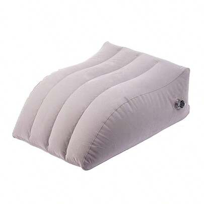 Almofada Inflável Apoio Pés Descanso Pernas Suporte Costas Portátil Viagem Travesseiro Elevação Ergonômico