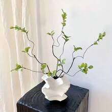 1pc/3pcs/5pcs/8pcs/10pcs Artificial Ficus Leaves, Long Stem - Ideal For Flower Arranging, Home & Office Decor - Can Be Used As Vase Filler And Bouquet Accents - Home Decor, Office Decor And Mother's Day Gift - Green - View 9