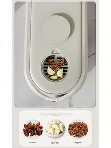 1个多功能米桶，带压力盖的密封塑料米桶，防潮厨房米桶 - 彩色 - 查看 6